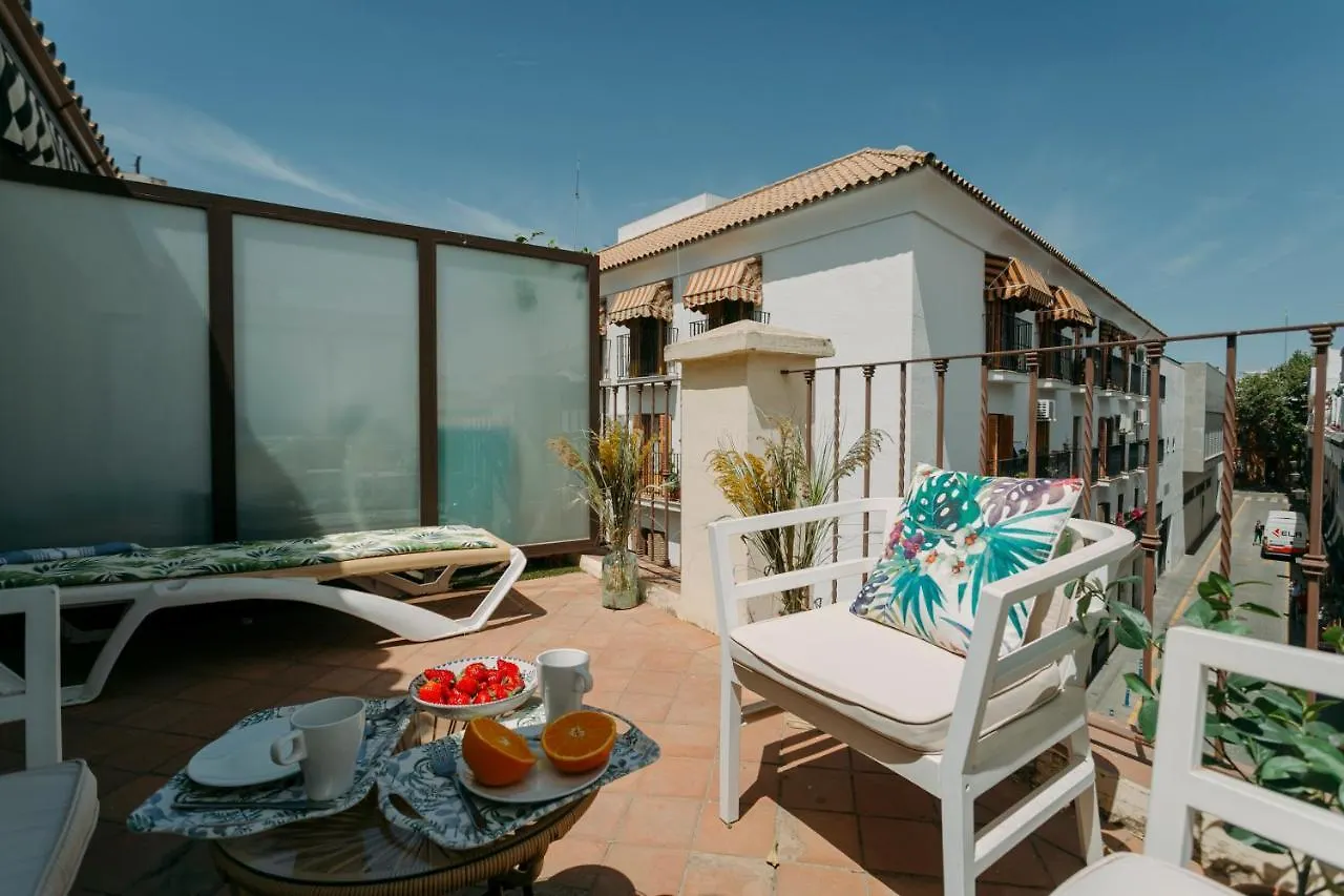 Апартаменты O&L Lumbreras: Bright Duplex With Private Terrace Севилья 0*,